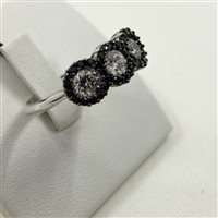 Anello Pietra Gioielli Donna in Argento Zircone AN3T - AN3T